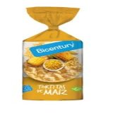 Crispy Corn Cakes, 130g - Pack of 4 Bags (Golden Puffed Maize Crackers, Gluten-Free & Vegan, Low Calorie Healthy Bread Alternative, Extra Crunchy Mediterranean Snack)
