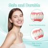 2 Pcs False Teeth Set, Silicone Dentures Full Mouth, False Teeth Set Full Dentures for Men and Women, Comfortable Natural and Fit view 2