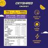 EHP Labs OxyShred Healthy Energy Drink - Sugar Free Energy Drinks with Amino Acids, Green Tea Extract, Vitamin C & L Carnitine - Carb Free, Calorie Free, Natural Caffeine - Passionfruit (12-Pack) view 2