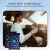 2PCS Reusable Car Dehumidifier Bags with Silicone Desiccant,Moisture Absorbers & Condensation Damp Absorber for Car, Home, Wardrobe - Portable Dehumidifier Bags, Safe Silica Gel Sachets#Stars view 3