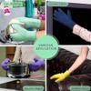 2Pairs Microfiber Gloves With Elastic Cuffs, Dusting Gloves, Reusable Household Cleaning Mitts, Microfiber Auto Household Cleaning Mittens, Washable Dusting Mittens for House Plants Car Blind (Pink) view 4