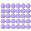 Non-Consumable Butter Flower Meringue Candy Simulation Accessories for Retail Bakery, Dessert Shop, and DIY Decoration (purple) view 1