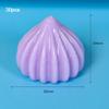 Non-Consumable Butter Flower Meringue Candy Simulation Accessories for Retail Bakery, Dessert Shop, and DIY Decoration (purple) view 2