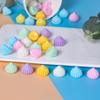 Non-Consumable Butter Flower Meringue Candy Simulation Accessories for Retail Bakery, Dessert Shop, and DIY Decoration (purple) view 4