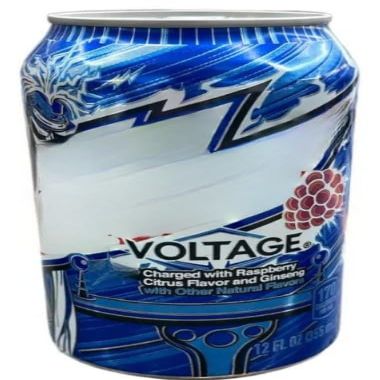 Voltage Charged With Raspberry Citrus Flavour Soft Drink 355ml (Pack of 24) "Ignite Your Passion with Every Sip" For All Occasions