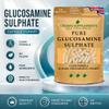 Pure Glucosamine Sulphate Capsules | Clean Supplements | Crown Supplements UK (90 Capsules) view 4