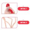 Artibetter Portable Nose Warmer for Winter Cute Brown Bird Shape Crochet Nose Cover Windproof Comfort for Outdoor Ski and Cold Weather Activities view 3