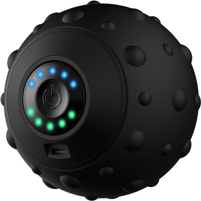 5-Speed Vibrating Massage Ball - Deep Relief for Muscle Soreness/Plantar Fasciitis, Professional Myofascial Release, Portable Fitness Recovery Essential, Perfect for Post-Workout Relaxation(Black)