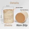 BekPooQ Travertine Stone Utensil Holder, Natural Beige, 6 Inch Height, 5 Inch Width, 5.51 Pounds view 2