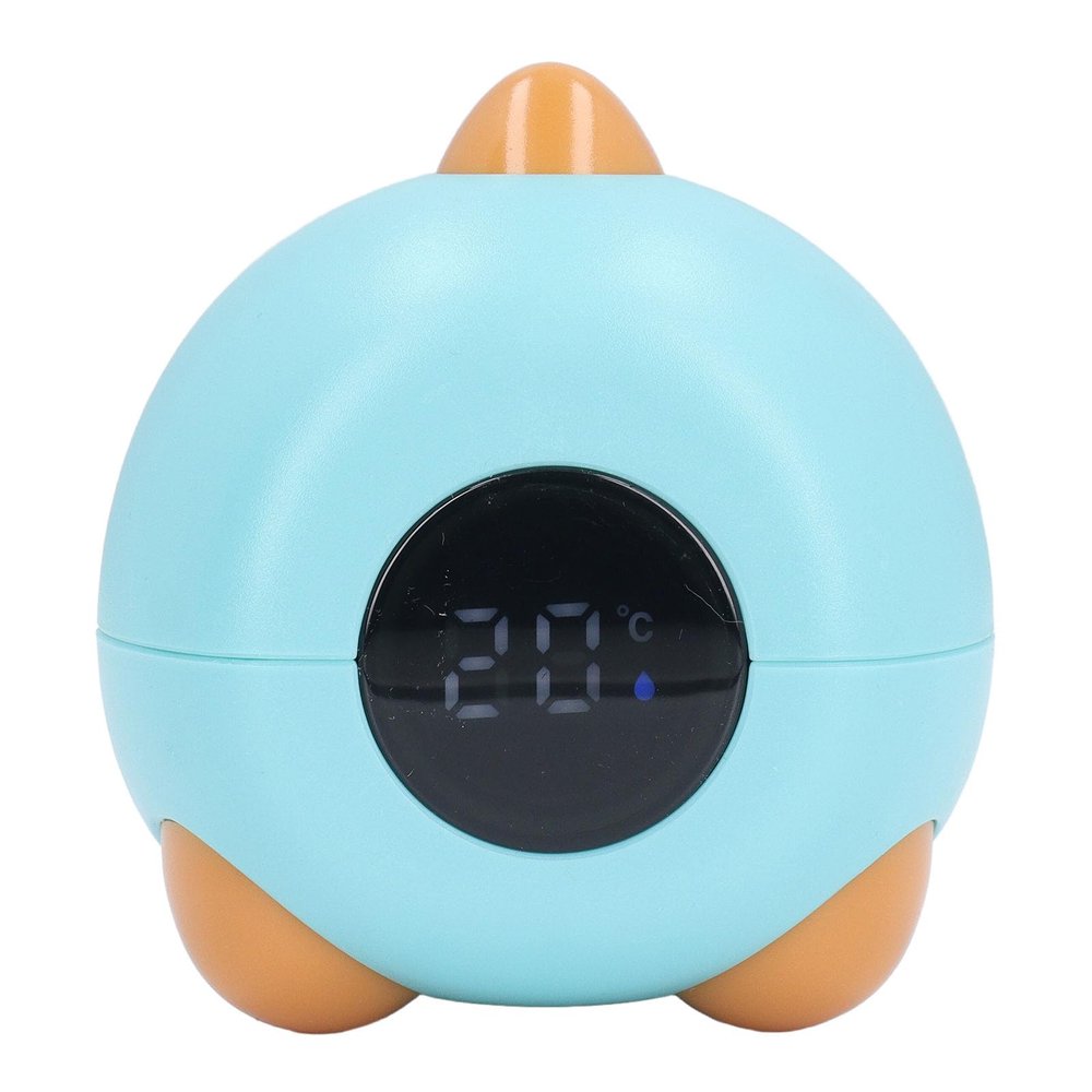 RIZGHWOY Water Thermometer Safety LED Display Baby Bath Temperature Measurement Swimming Pool Blue (Blue)