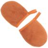 TOVINANNA Self Tanning Mitt Plush Massage Surface for Body Lotion Quick Even Spread and Hand Protection, for Sunscreen Application view 1