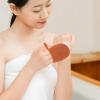 TOVINANNA Self Tanning Mitt Plush Massage Surface for Body Lotion Quick Even Spread and Hand Protection, for Sunscreen Application view 4