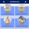 Generisch - - 4 Clip Tool for Detangling Cotton Catcher Household Ceiling Detangling Accessories | Household Washing Machine Detangling Tool view 4