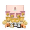 All Year Cheer Biscuit & Jam Gift Box Border Biscuits Selection with Luxury Strawberry, Blackcurrant & Orange Marmalade Letterbox Friendly Gift for Birthdays, Thank You & Occasions view 1