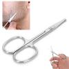 FreshCart Basics Rounded Tip Scissors Elegant Stainless Steel Nose Hair Trimmer for Beard Grooming, Ideal for Men and Women, 1 Pc (MJ-WB094) view 3
