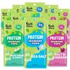 Edamame Beans snack (10x26g Packs) High Protein, High Fibre snack, Variety Pack Sea Salt, Salt & Vinegar, Sour Cream & Onion flavour. Keto snacks, low carb protein snacks vegan gluten free view 1