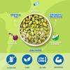 Edamame Beans snack (10x26g Packs) High Protein, High Fibre snack, Variety Pack Sea Salt, Salt & Vinegar, Sour Cream & Onion flavour. Keto snacks, low carb protein snacks vegan gluten free view 3