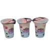 Fluffy strawberry and raspberry candy floss spun sugar sweet in sealed cup vegan friendly fairground treat 20g each (12) view 1