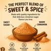 Sweet Cinnamon Sugar Dusting 400g Coffee Topping for Hot Chocolate, Latte, Cappuccino, Cupcake Sprinkles, Popcorn Seasoning, Baking Decoration - by The Spice Specialist view 3