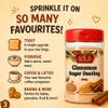 Sweet Cinnamon Sugar Dusting 400g Coffee Topping for Hot Chocolate, Latte, Cappuccino, Cupcake Sprinkles, Popcorn Seasoning, Baking Decoration - by The Spice Specialist view 4
