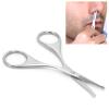 FreshCart Basics Rounded Tip Scissors Elegant Stainless Steel Nose Hair Trimmer for Beard Grooming, Ideal for Men and Women, 1 Pc (MJ-WB010) view 4