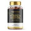 Pumpkin Seed Oil Soft Capsules - 90 Count (3000mg Per Serving) High Potency, Cold Pressed Extra Virgin Softgels (Non-GMO) by HighAtlas