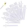 60Pcs Nose Wax Sticks Safe PP Plastic Effective Nose Hair Wax Kit for Women Men Nostril Cleaning|Beard Mustache Combs view 1