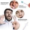 60Pcs Nose Wax Sticks Safe PP Plastic Effective Nose Hair Wax Kit for Women Men Nostril Cleaning|Beard Mustache Combs view 2