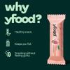 yfood Choco Strawberry vegan bar - easy and delicious meal replacement with 13 g protein & all important nutrients view 3