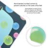 Yellow Duck and Bubble Pattern Scale for Body Weight Sturdy Tempered Glass Weighing Scales with LCD Display Accurate Digital Bathroom Scale Convenient Body Fat Smart Scales Easy Read view 4