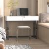 Acrylic Shower Stool with Padded Seat - Clear Bath Chair for Bathroom or Makeup Room - No Assembly Required - Lightweight Elegant Design for Ultimate Comfort view 2