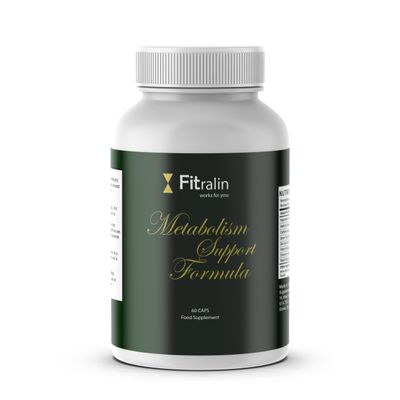 Fitralin Metabolism Support Formula Capsules Daily Metabolic Support Food Supplement Premium Botanical Blend 60 Capsules Designed for Everyday Wellness