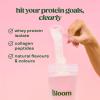 Bloom Nutrition Clear Protein Powder Strawberry Watermelon Flavour Whey Protein Isolate & Collagen Peptides Light & Refreshing Protein Drink Mix 20g Protein per Serving view 3
