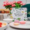 Ahmad Tea Gifts | Wonderland Tea Party Selection Caddy | Black Teas & Green Tea | Perfect tea gift | 32 Teabag Sachets | 4 Flavours view 3