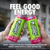 GHOST Sugar-Free Energy Drink - 12-Pack, Warheads Sour Watermelon, 500ml Cans - No Artificial Colours - 160mg Natural Caffeine, L-Carnitine & Taurine - Gluten-Free & Vegan Fizzy Drinks view 2