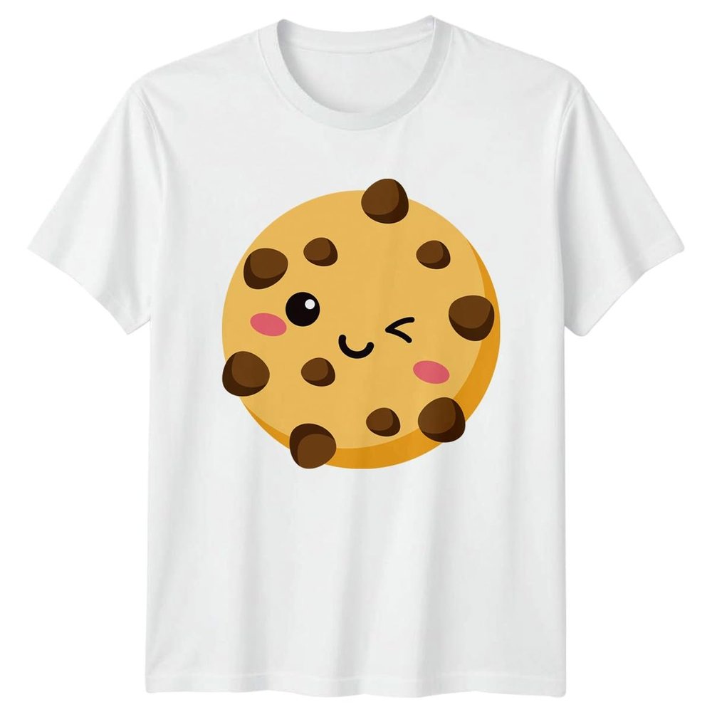 I Am Sweet What is Your Superpower T-Shirt Chocolate Chip Cookie Baking Food for Him and Her S