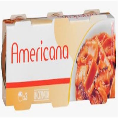 Americana Calamar en Salsa Americana, Squid in American Sauce, 3 Pack pack de 2