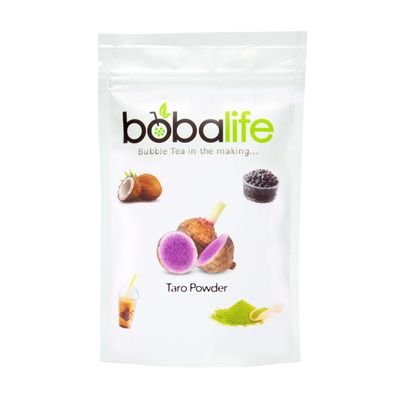 Bobalife Taro Bubble Tea Milk Powder 150g Taiwanese Milk Tea Powder Mix for Bubble Tea, Iced Milk Tea & Dessert Drinks Vegan & Gluten Free