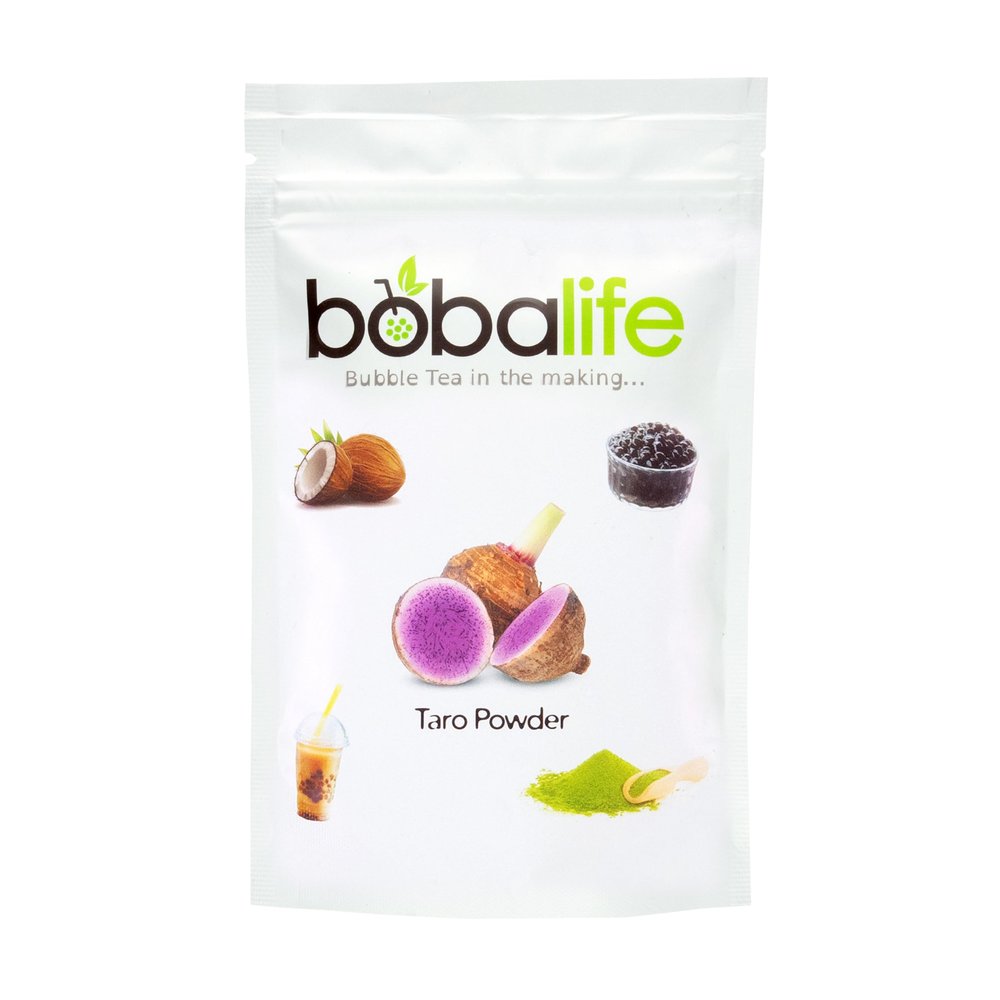 Bobalife Taro Bubble Tea Milk Powder 150g Taiwanese Milk Tea Powder Mix for Bubble Tea, Iced Milk Tea & Dessert Drinks Vegan & Gluten Free
