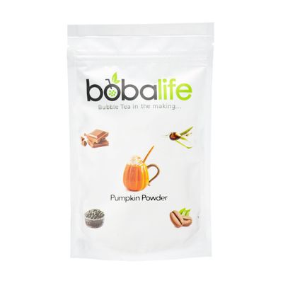Bobalife Pumpkin Bubble Tea Milk Powder 150g Taiwanese Milk Tea Powder Mix for Bubble Tea, Iced Milk Tea & Dessert Drinks Vegan & Gluten Free