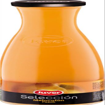Peach Nectar in Glass Bottle 850ml Juver Pack of 3 | Smooth Fruit Drink with Rich Peach Flavour