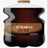Cola Zero Sugar Carbonated Soft Drink, 2L Bottle, Low Calorie Energy Drink with Natural Aroma pack of 5