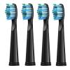 4/8/12/16 Pcs Replacement Brush HeadsCompatible for Fairywill Toothbrush Head Bristle Refill Tooth Clean(4 Pcs Black) view 2