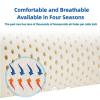 100% Natural Latex Mattress 10.2 cm Orthopedic Support Relieves Back Hip Shoulder & Knee Pain Durable Comfort Size 80 x 190 cm Ideal for Better Sleep view 4