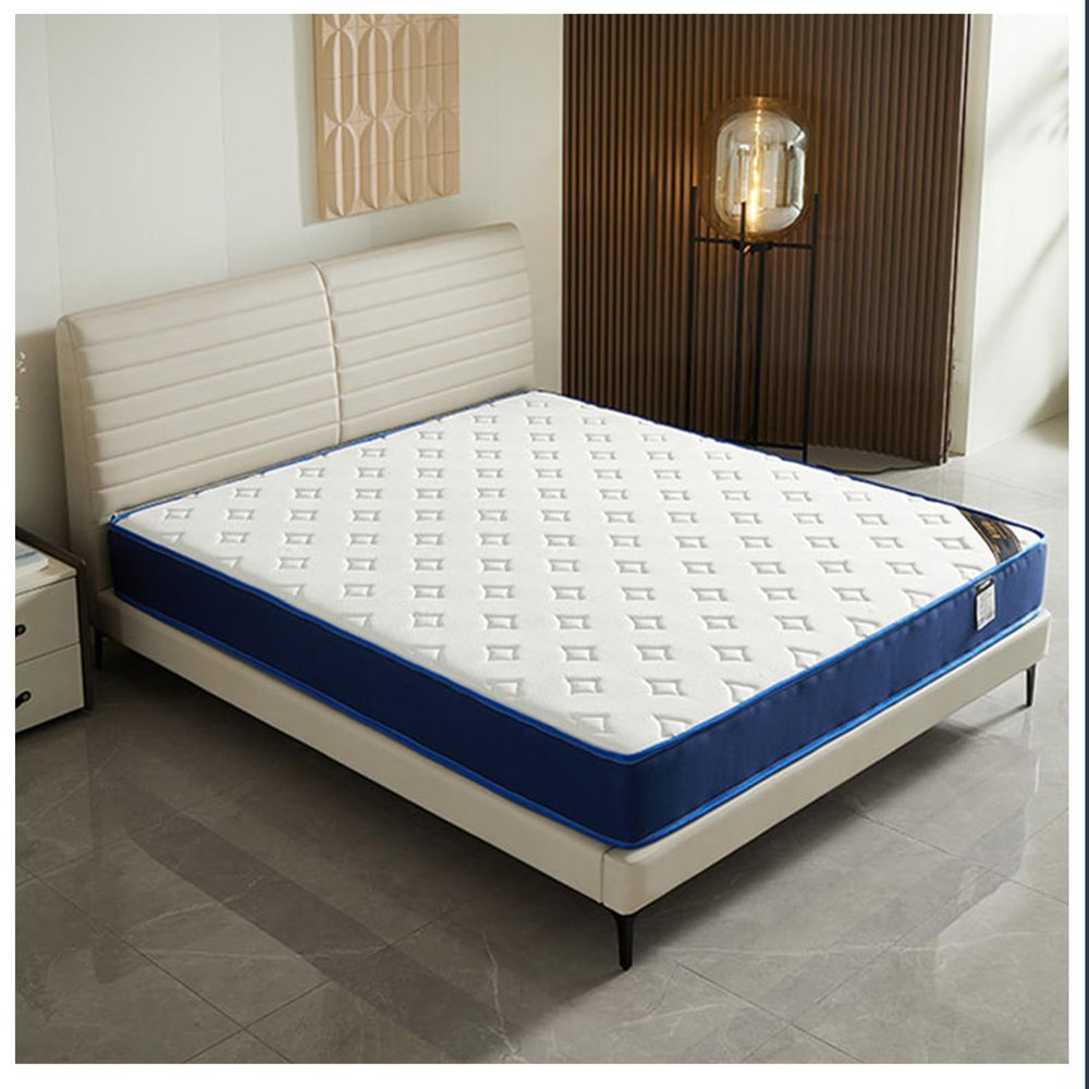 10-22cm Orthopedic Mattress Breathable Knitted Fabric Rebound Sponge 20cm Independently Wrapped Springs Durable 135x190cm Comfortable Sleep Solution