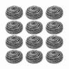 Stainless Steel Wool Scrubber (20g) Pack of 12 + 1 | Flexible Scouring Pads for Kitchen Dishes, Pots, Pans, & Sinks view 1