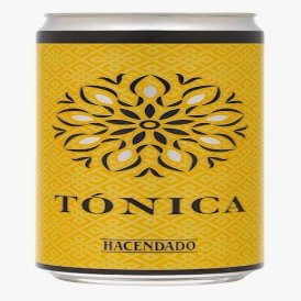Tnica Carbonated Tonic Water, Natural Flavour with Quinine, 330ml Cans, 6 Pack