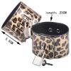 10-Piece Golden Leopard Print Leather Couples Fitness Set - Multi-Functional Home Workout Accessories - Couple Gift view 4