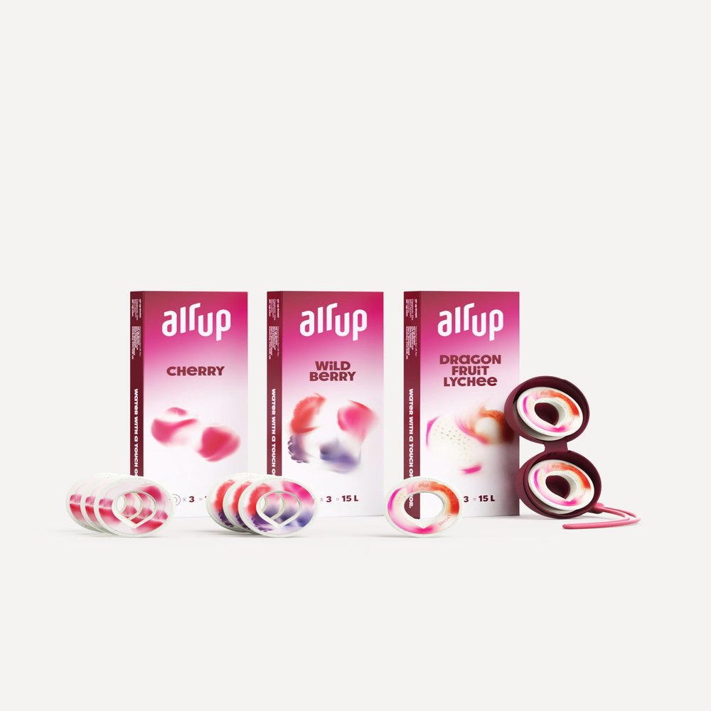 airup bottle pods - Air up bundle 9 pods incl. 1 Pod Case TwoGo