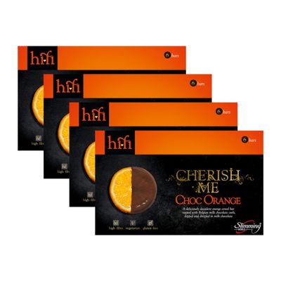 Slimming World Hi-fi bars - Choc Orange flavour, 4 packs of 6 bars